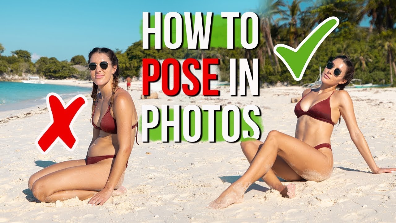 bikini pose