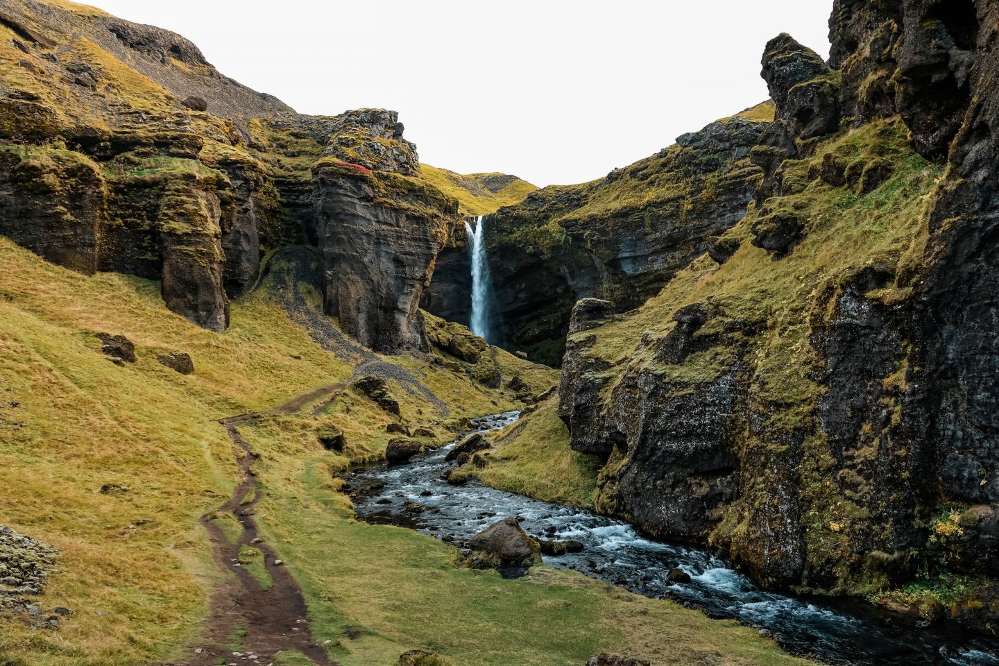 The Kvernufoss waterfall: a hidden gem in Iceland
