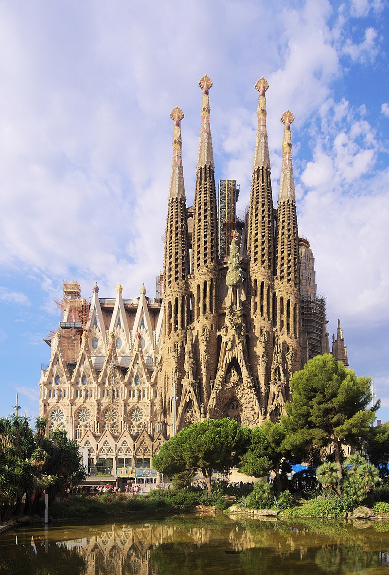 2. Sagrada Familia Church, Spain