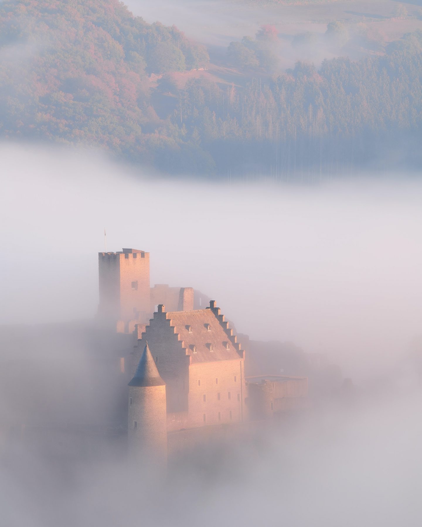8. Bourscheid Castle, Bourscheid, Luxembourg