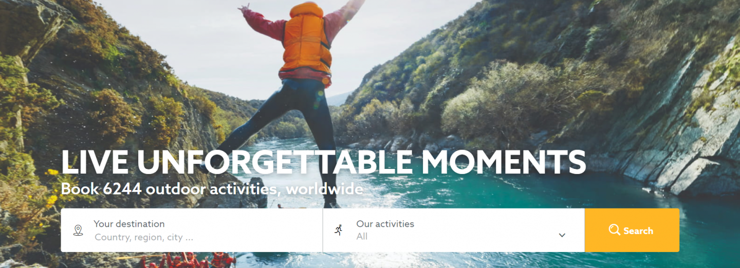 find sports adventures on Manawa